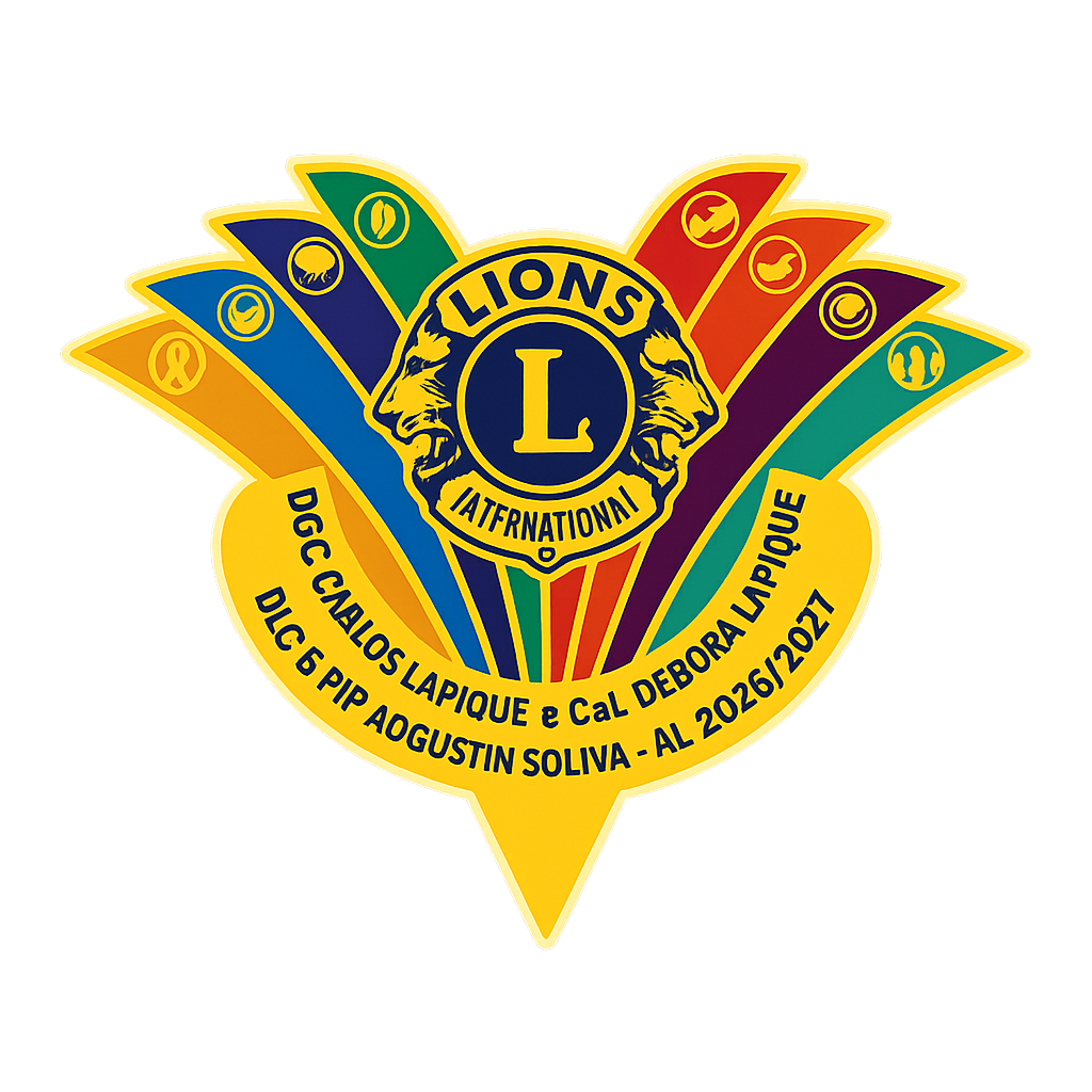 Pin oficial GLT Distrito LC-5 · DGC Carlos Lapique e CaL Débora Lapique · DLC 6 PIP Agostinho Silva · AL 2026/2027
